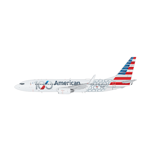 GeminiJets American Airlines Boeing B737-800 100th Anniversary
