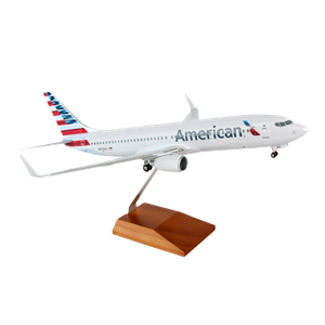 Skymarks American 737-800 1:100 New Livery with Wood Stand & Gear