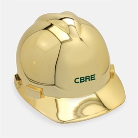<p class="name">Groundbreaking Gold Plated Hard Hat</p>