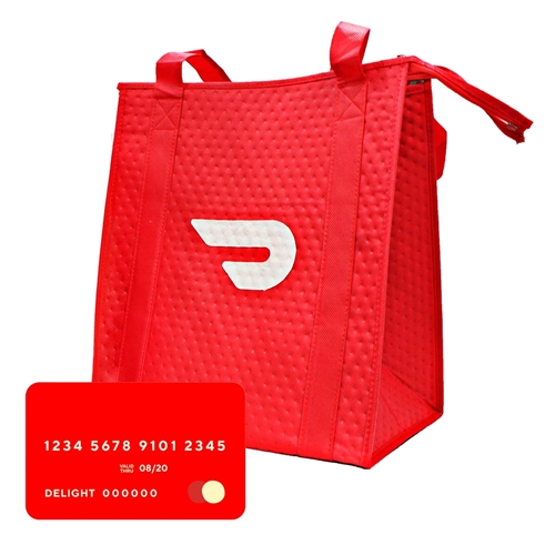 Tote Bag Red Card From Doordash