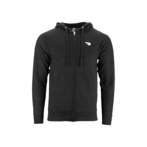 <p class="name">DoorDash Gray Zip-Up Hoodie</p>