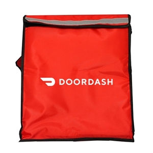 Doordash Official Insulated Pizza Delivery Tote Bag 
