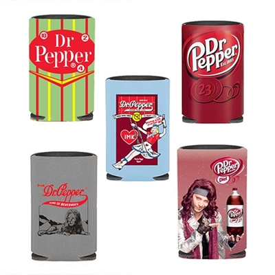 Dr Pepper Koozie Fun Pack of 5 from Dr 