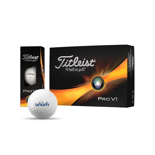 Titleist Pro V1 Golf Balls (1 dozen) from Unum Group - Unum Group